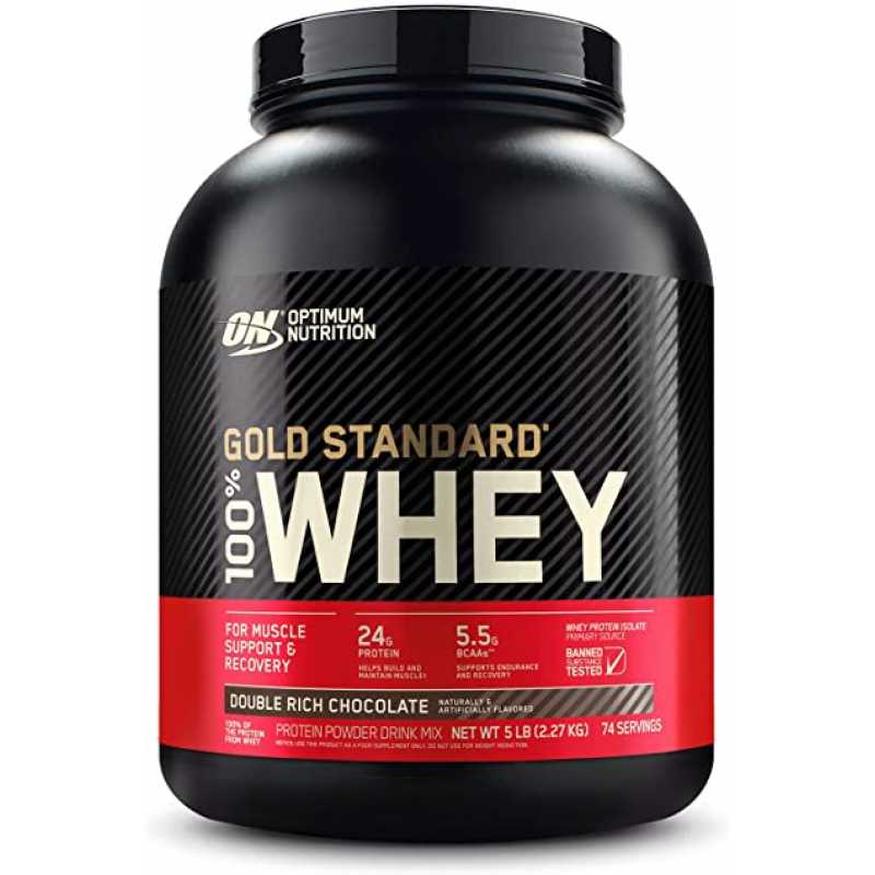 Optimum Nutrition Gold Standard 100% Whey Protein - 5lbs